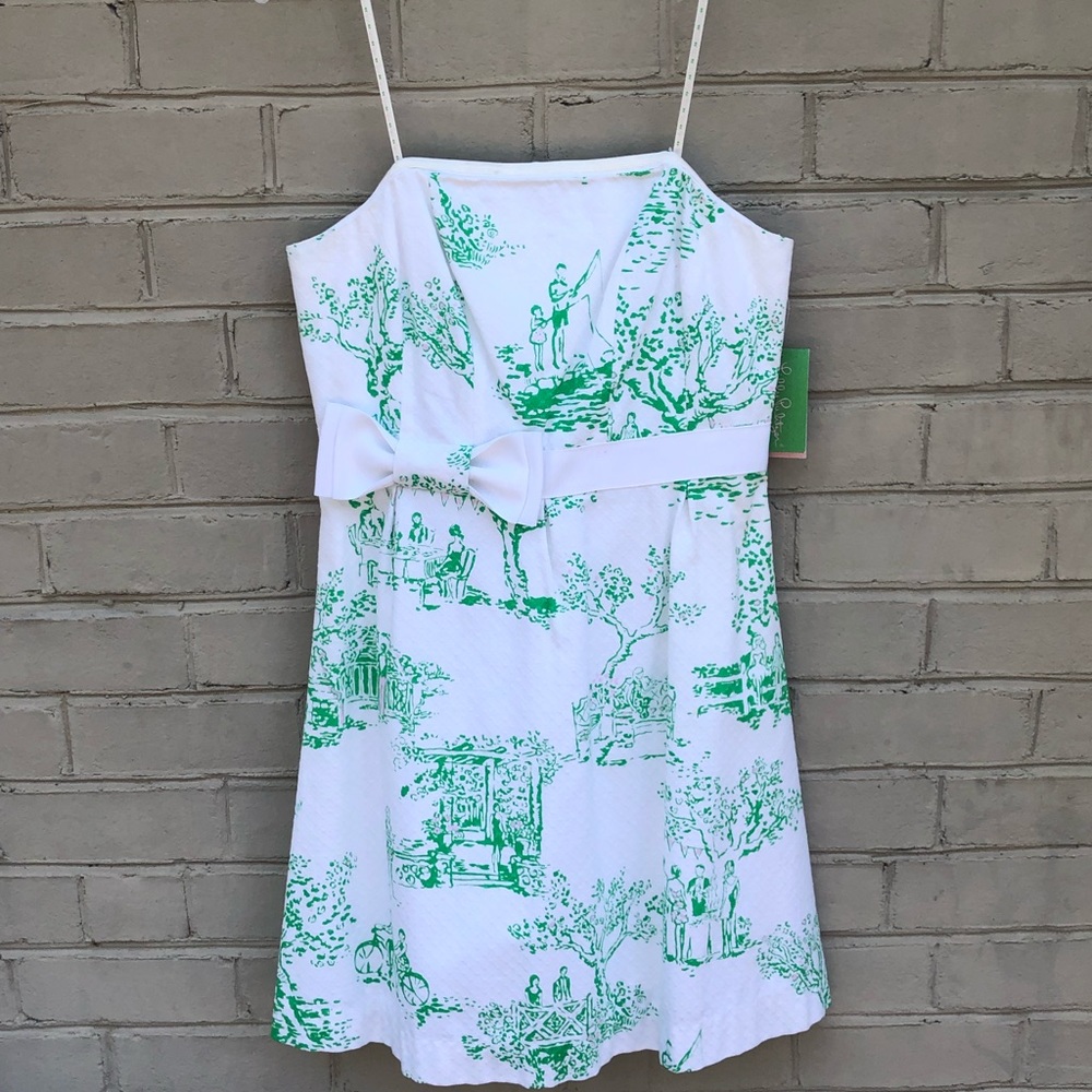 NWT Lilly Pulitzer Size 8 Spring Fever Toile - Picture 6 of 11